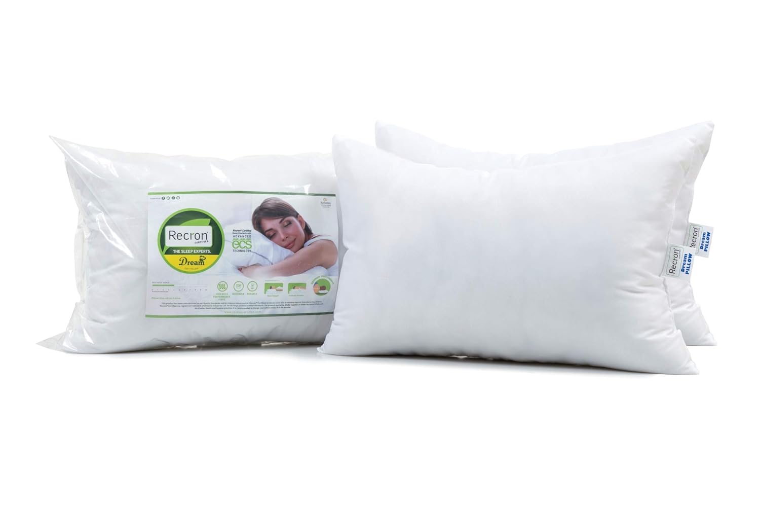 Recron Certified Dream Fibre Pillow