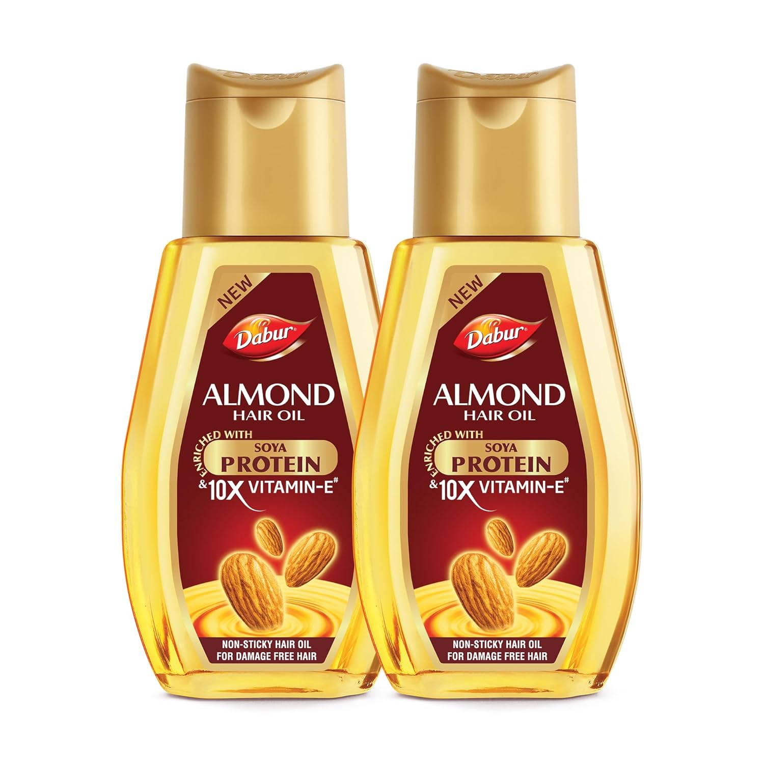 Dabur Almond Hair Oil - 580ml(290ml*2)