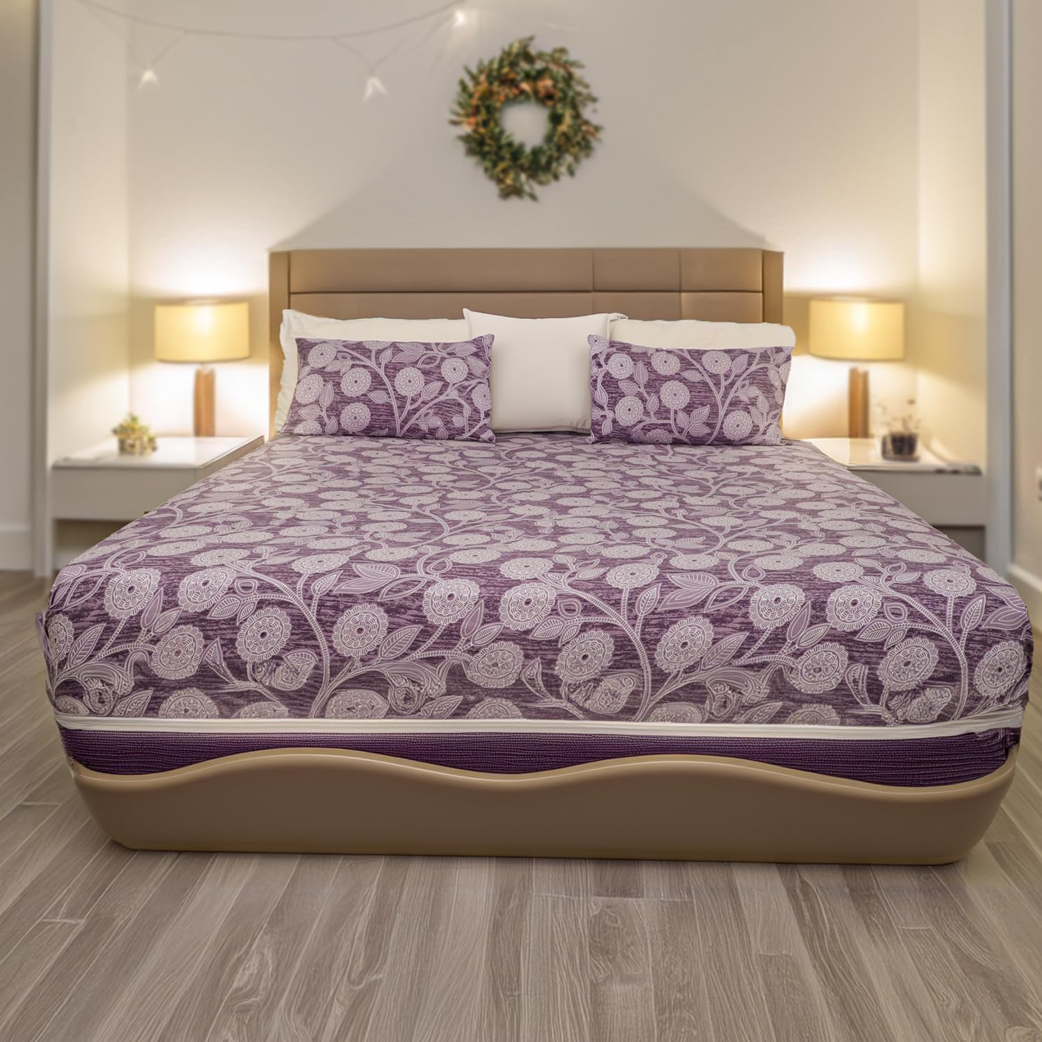 Status Contract -2024 Cotton Rich Double Bedsheet